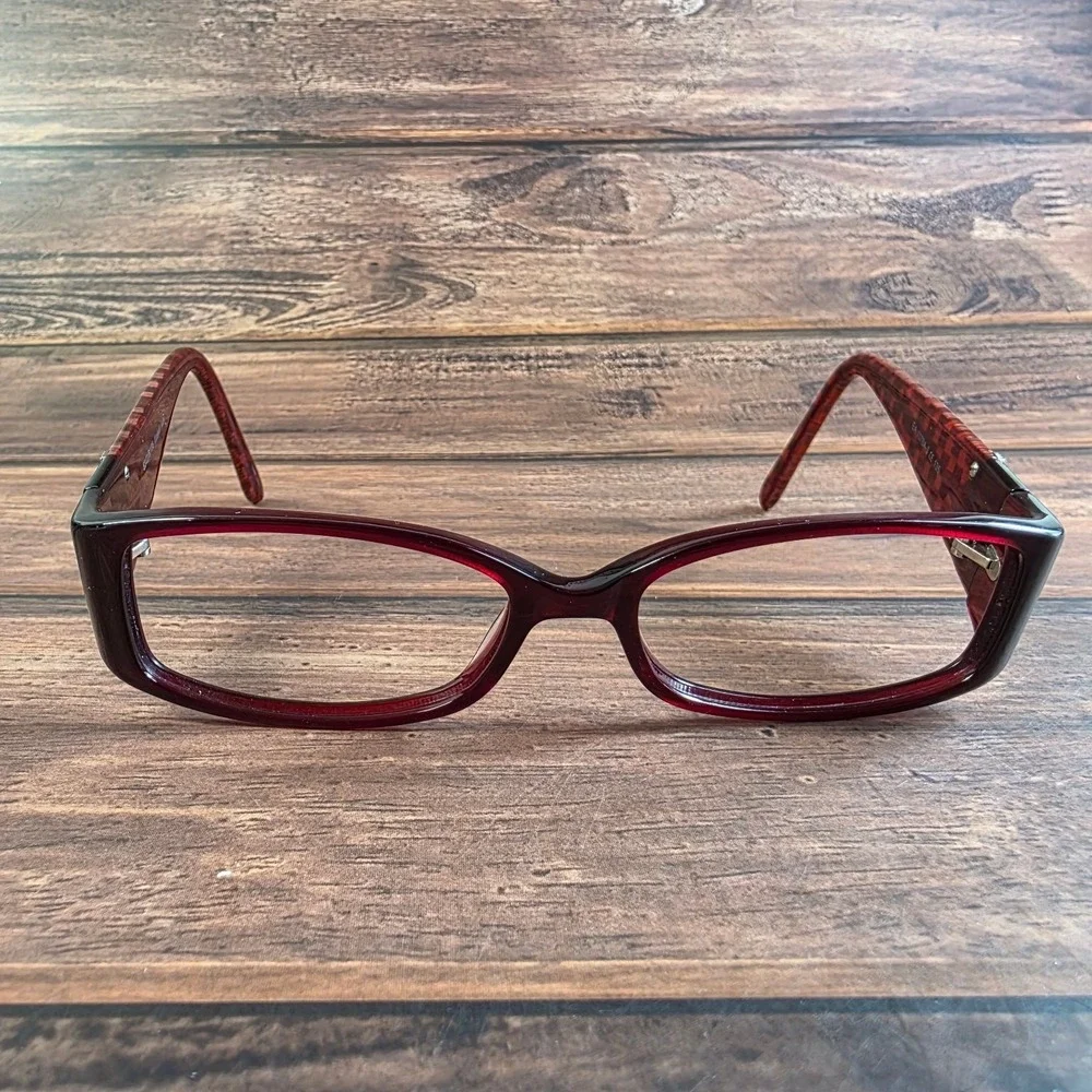Elizabeth Arden Women's Sunglasses Burgundy 53mm Rectangular Frame